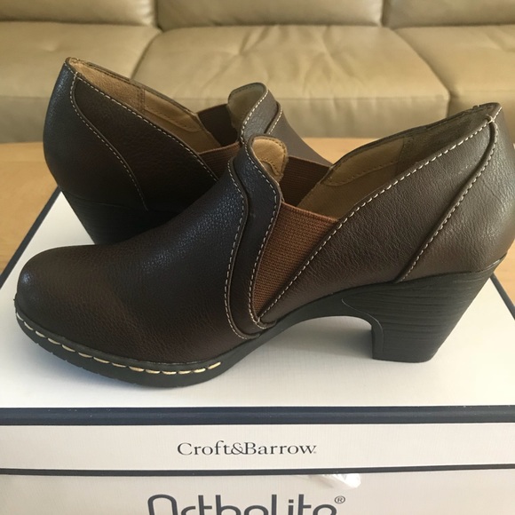 croft and barrow ortholite booties